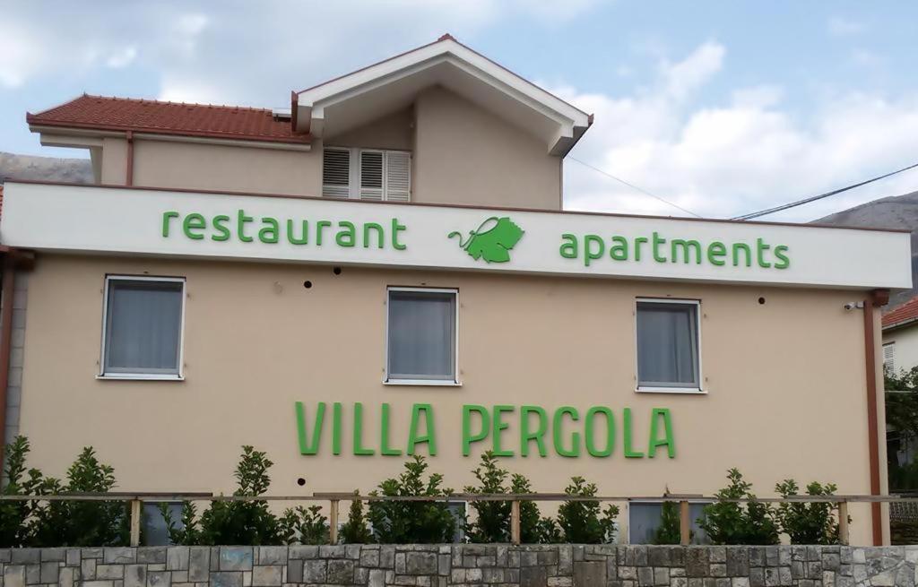 Villa Pergola Trebinje Exterior foto